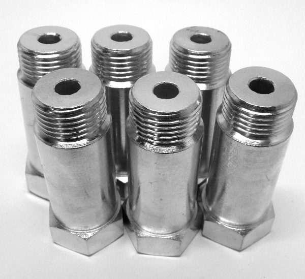 O2 Spacer/Sim Unibody 6 Pack 304 Stainless Steel